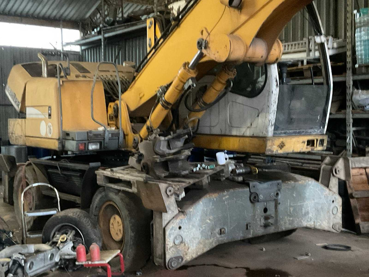 Liebherr A 316 Litronic - Backhoe loader: gambar 3 Liebherr A 316 Litronic - Backhoe loader: gambar 3