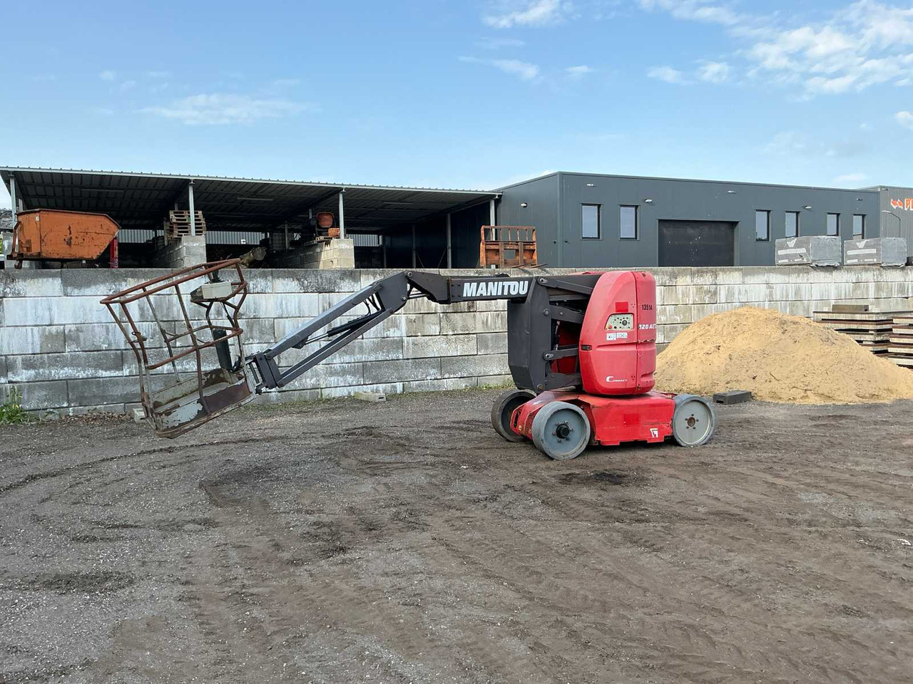 Manitou 120AETJC - Platform pengangkat: gambar 1 Manitou 120AETJC - Platform pengangkat: gambar 1