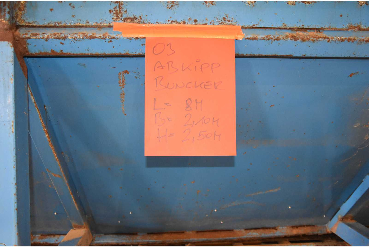 Potato bunker - Peralatan penyimpanan: gambar 2 Potato bunker - Peralatan penyimpanan: gambar 2