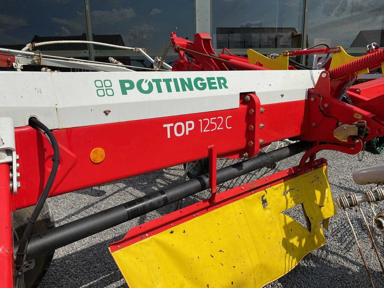 Peralatan untuk pembuatan jerami Pottinger Top 1252C: gambar 7