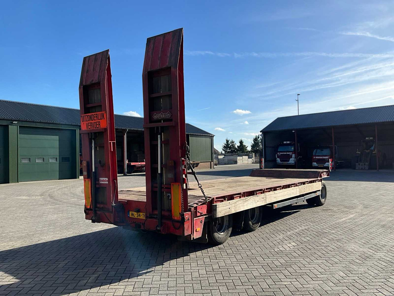 1994 NOOTEBOOM ASD-28 LOW LOADER - Semi-trailer: gambar 3 1994 NOOTEBOOM ASD-28 LOW LOADER - Semi-trailer: gambar 3