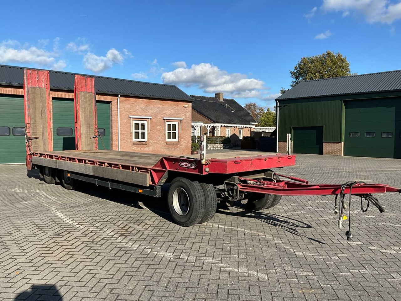1994 NOOTEBOOM ASD-28 LOW LOADER - Semi-trailer: gambar 2 1994 NOOTEBOOM ASD-28 LOW LOADER - Semi-trailer: gambar 2
