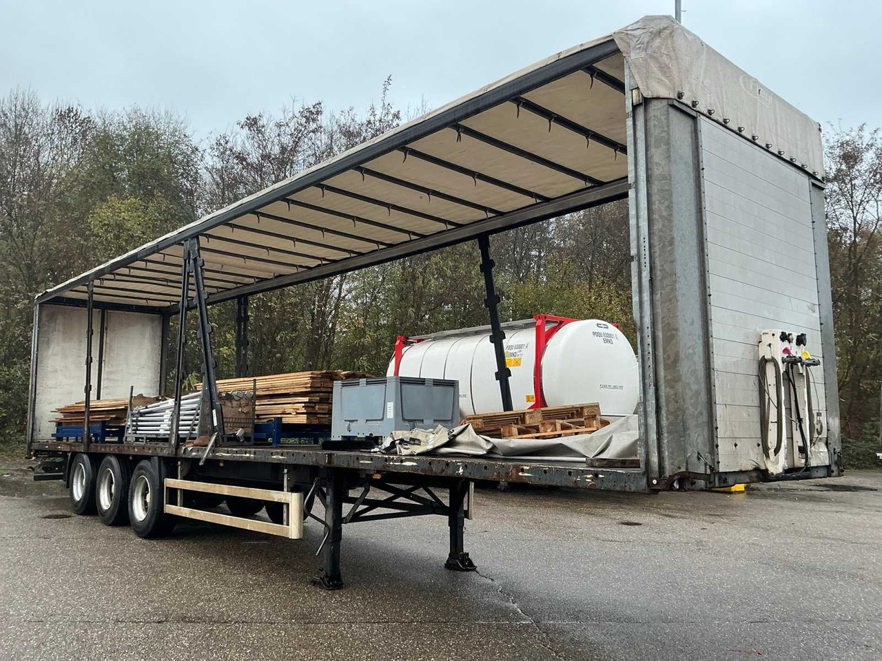 2008 FLIEGL SDS390 SEMI-TRAILER (75136-265) - Semi-trailer: gambar 3 2008 FLIEGL SDS390 SEMI-TRAILER (75136-265) - Semi-trailer: gambar 3