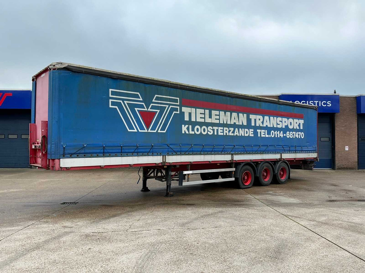 2008 GROENEWEGEN DRO-14-27 OK-32-NF SEMI-TRAILER - Semi-trailer: gambar 1 2008 GROENEWEGEN DRO-14-27 OK-32-NF SEMI-TRAILER - Semi-trailer: gambar 1