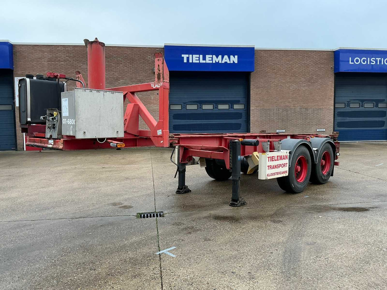 2008 LAG O-2-30 KC TIPPER CONTAINER CHASSIS SEMI-TRAILER - Semi-trailer: gambar 1 2008 LAG O-2-30 KC TIPPER CONTAINER CHASSIS SEMI-TRAILER - Semi-trailer: gambar 1