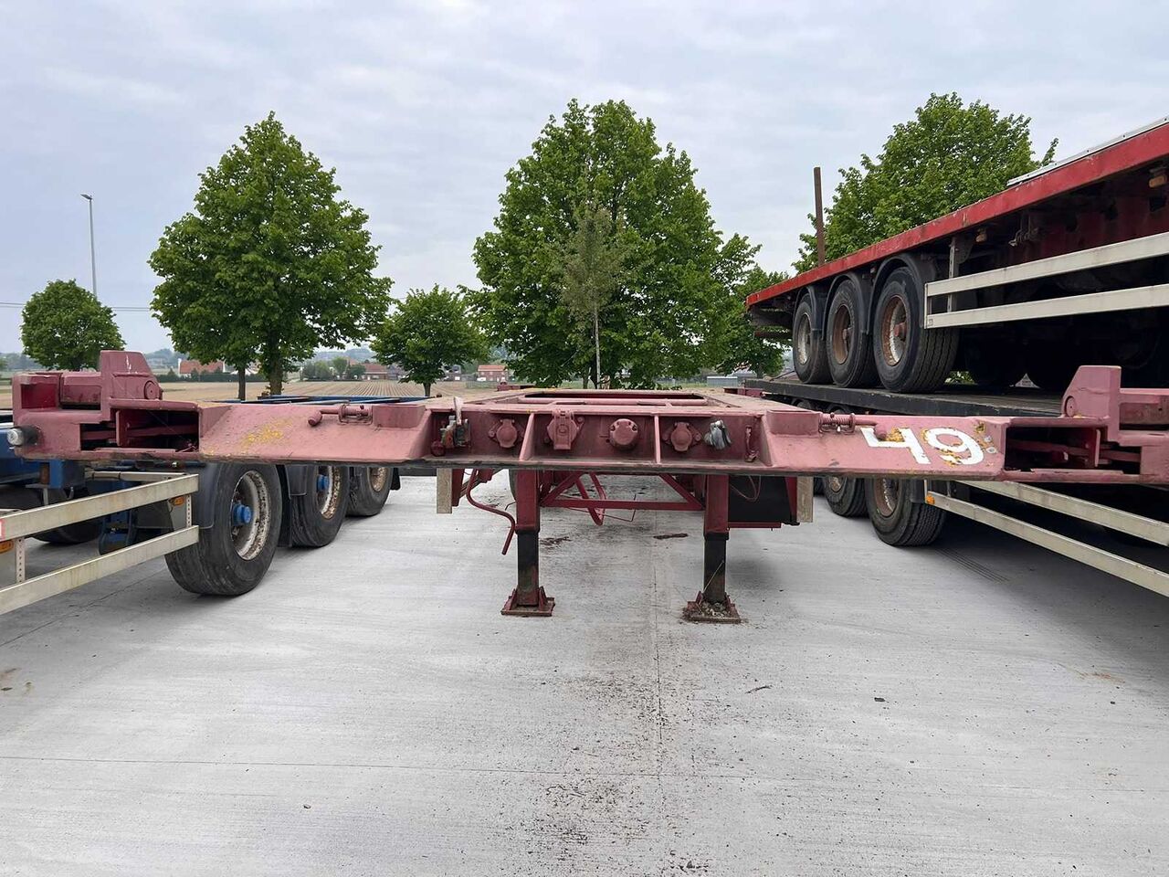 RENDERS - 2000 - MULTIFUNCTIONAL CONTAINER CHASSIS - SEMI-TRAILER - Semi-trailer: gambar 5 RENDERS - 2000 - MULTIFUNCTIONAL CONTAINER CHASSIS - SEMI-TRAILER - Semi-trailer: gambar 5