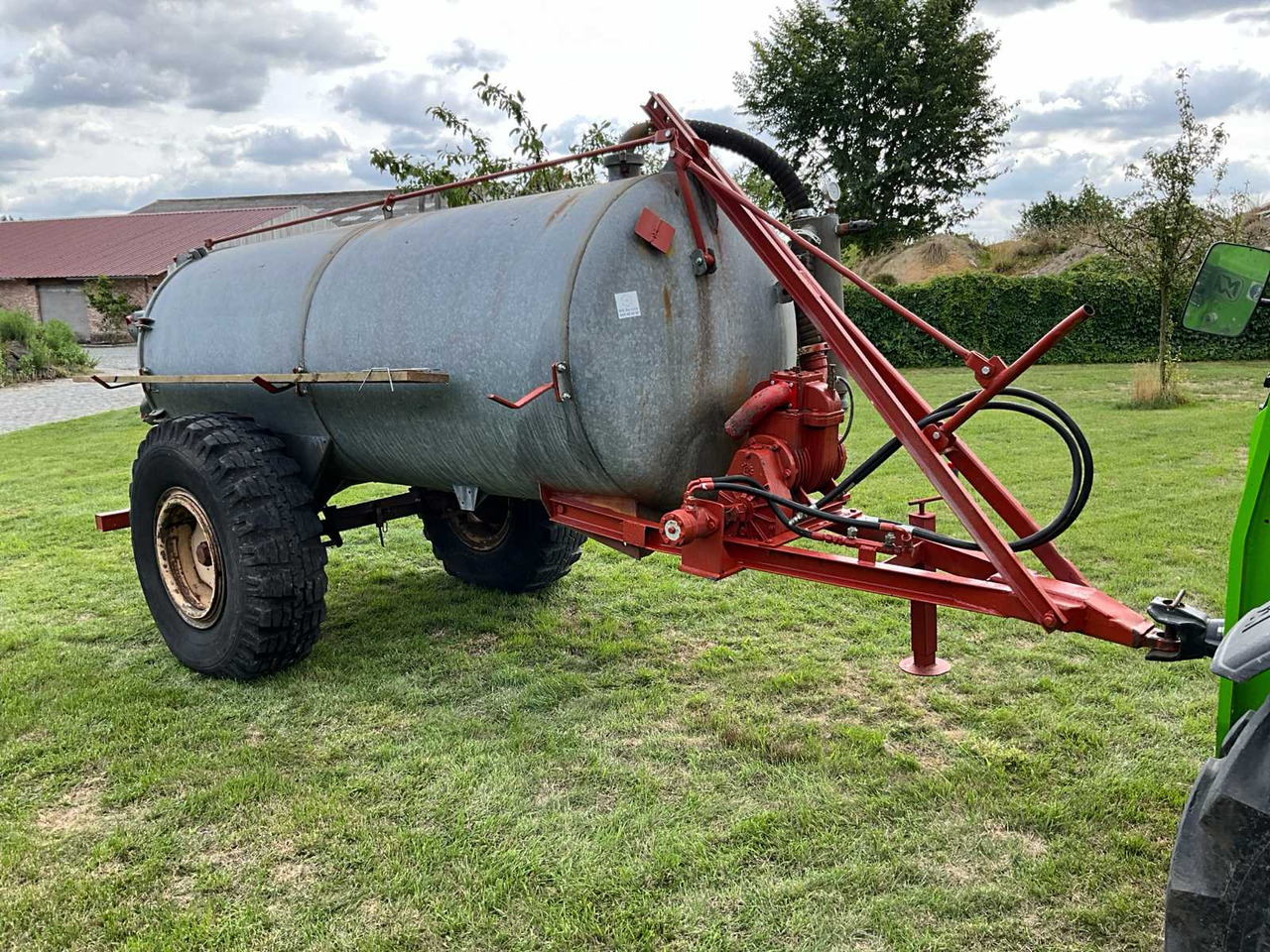 Slurry tank 3000 L with pump - Kapal tanker bubur: gambar 1 Slurry tank 3000 L with pump - Kapal tanker bubur: gambar 1