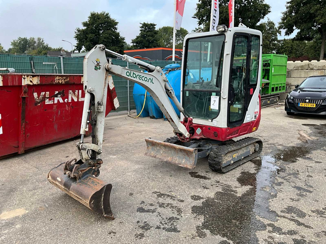 Takeuchi TB216 - Ekskavator mini: gambar 1 Takeuchi TB216 - Ekskavator mini: gambar 1