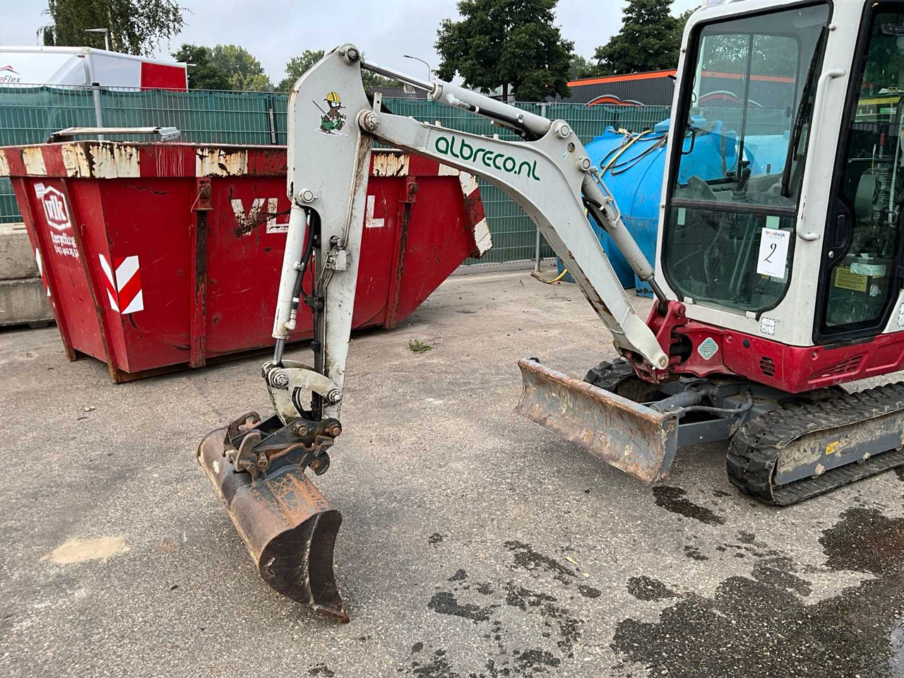Takeuchi TB216 - Ekskavator mini: gambar 5 Takeuchi TB216 - Ekskavator mini: gambar 5