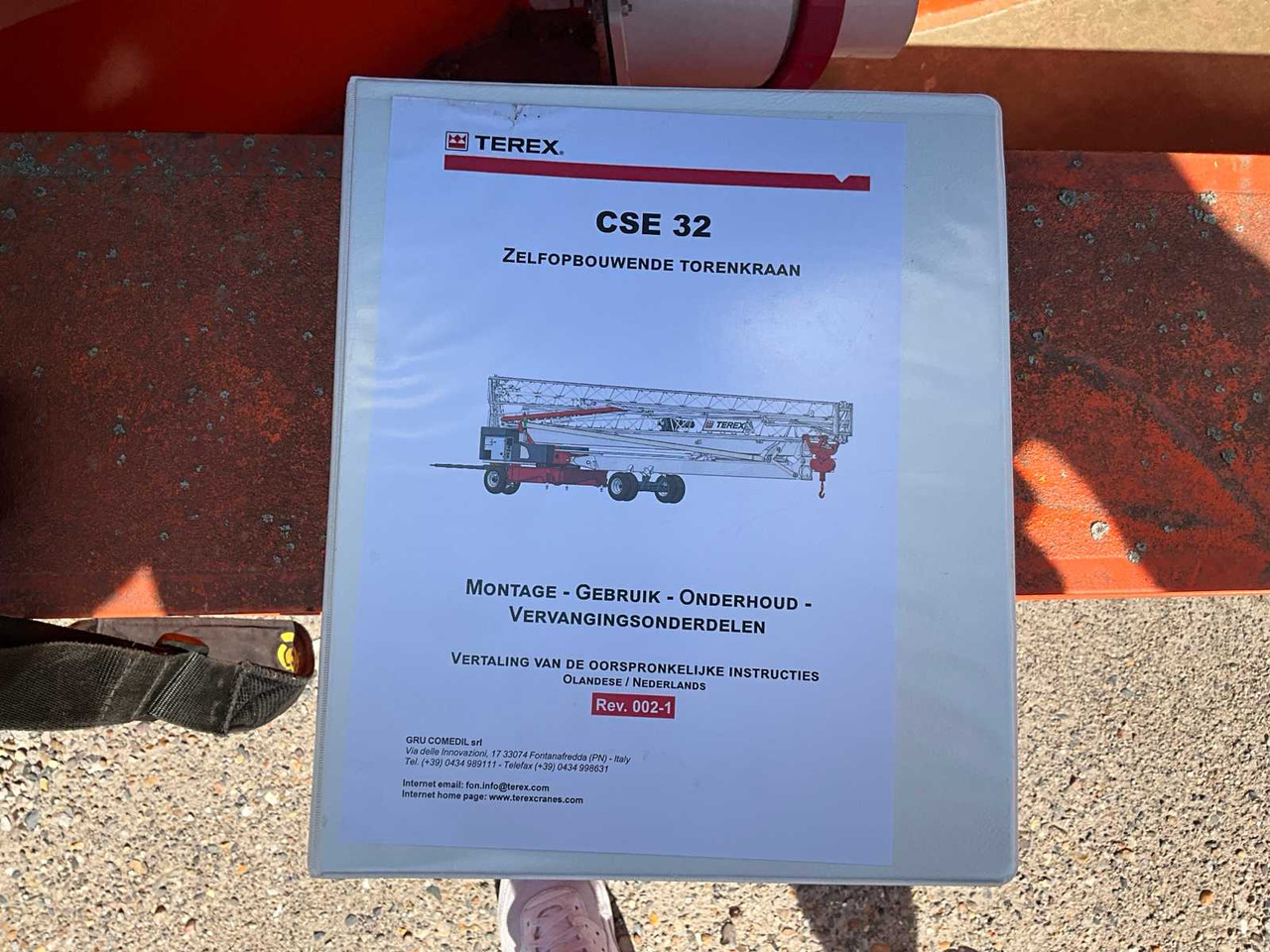 Derek menara Terex CSE 32: gambar 22