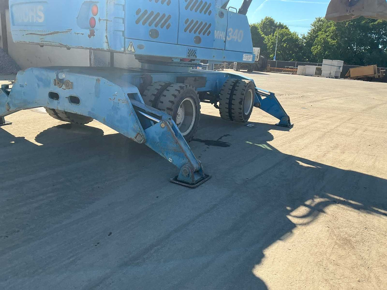 Ekskavator roda Terex-Fuchs MHL 340: gambar 23