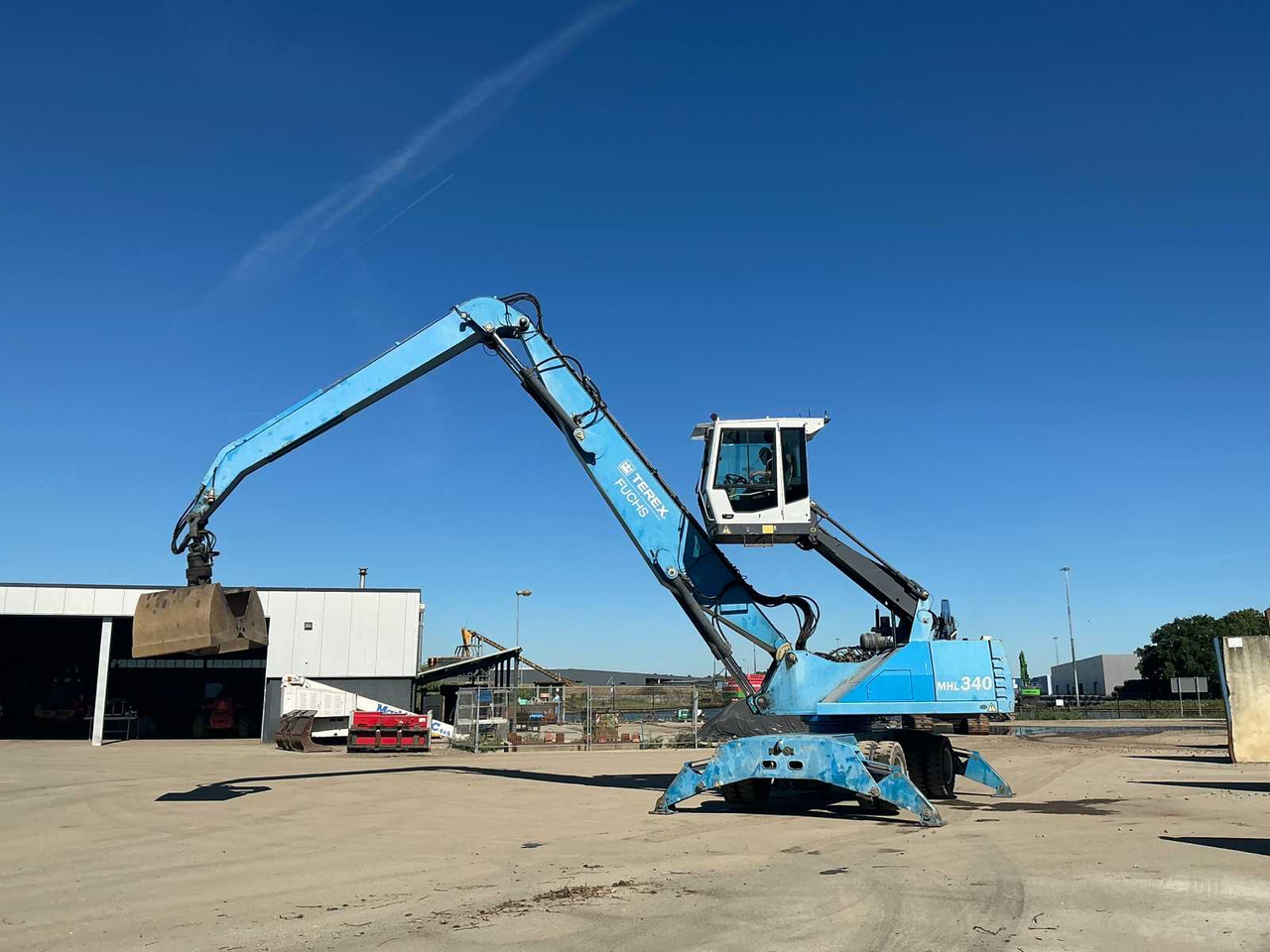 Terex-Fuchs MHL 340 - Ekskavator roda: gambar 5 Terex-Fuchs MHL 340 - Ekskavator roda: gambar 5