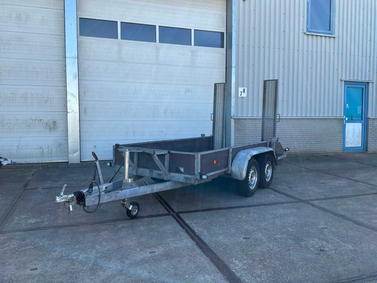 2000 ANSSEMS BS MACHINE TRANSPORTER 300X130CM 2000KG - Trailer: gambar 1 2000 ANSSEMS BS MACHINE TRANSPORTER 300X130CM 2000KG - Trailer: gambar 1