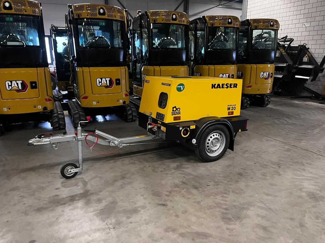 2024 KAESER M20 PE MOBILE CONSTRUCTION COMPRESSOR 7 BAR - Trailer: gambar 1 2024 KAESER M20 PE MOBILE CONSTRUCTION COMPRESSOR 7 BAR - Trailer: gambar 1