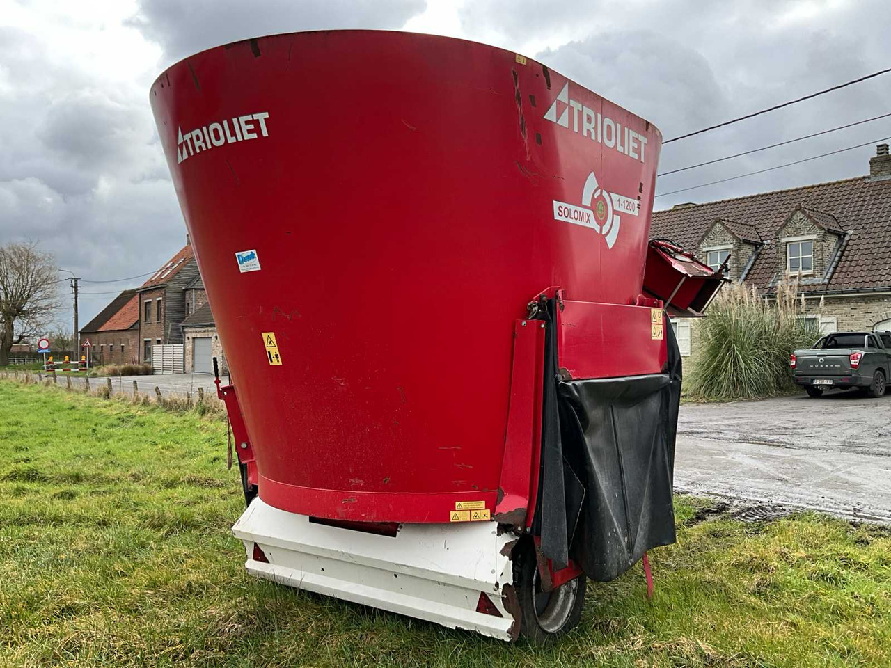 Trioliet Solomix 1-1200 - Mixer-pengumpan: gambar 5 Trioliet Solomix 1-1200 - Mixer-pengumpan: gambar 5