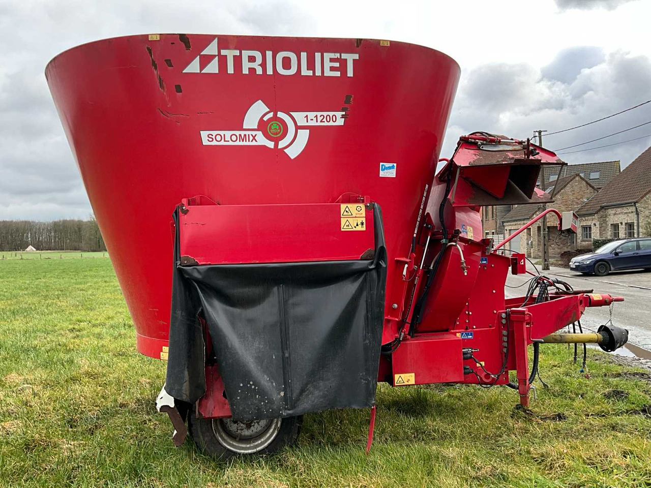 Trioliet Solomix 1-1200 - Mixer-pengumpan: gambar 4 Trioliet Solomix 1-1200 - Mixer-pengumpan: gambar 4