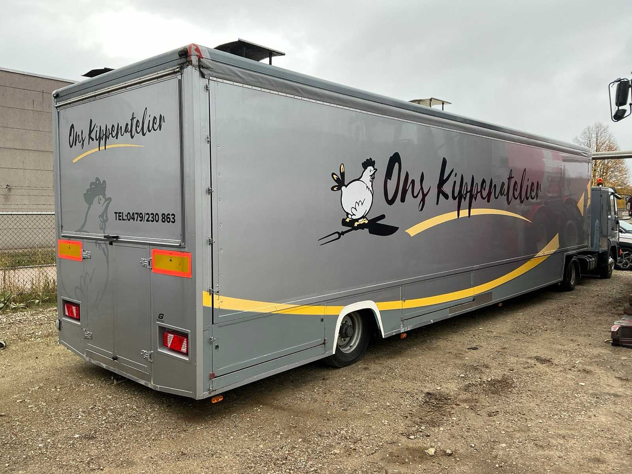 MAN 8-224 TRUCK WITH SEMI-TRAILER SALES - Truk: gambar 2 MAN 8-224 TRUCK WITH SEMI-TRAILER SALES - Truk: gambar 2