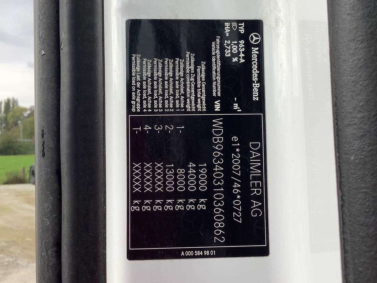 MERCEDES-BENZ - ACTROS - TRUCK - 2019 - Truk: gambar 2 MERCEDES-BENZ - ACTROS - TRUCK - 2019 - Truk: gambar 2