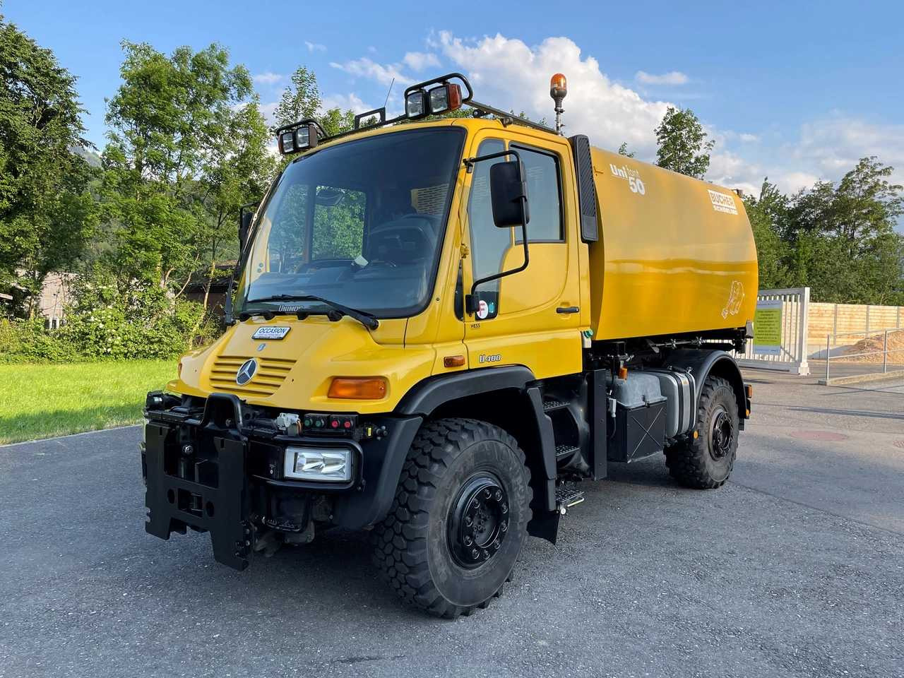 MERCEDES-BENZ - UNIMOG - 2001 - KOMMOBIL (UNIMOG) U400 - Truk: gambar 5 MERCEDES-BENZ - UNIMOG - 2001 - KOMMOBIL (UNIMOG) U400 - Truk: gambar 5