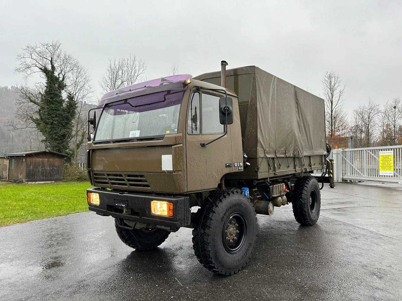 STEYR 12S18 4X4, WITHOUT CRANE - Truk: gambar 2 STEYR 12S18 4X4, WITHOUT CRANE - Truk: gambar 2