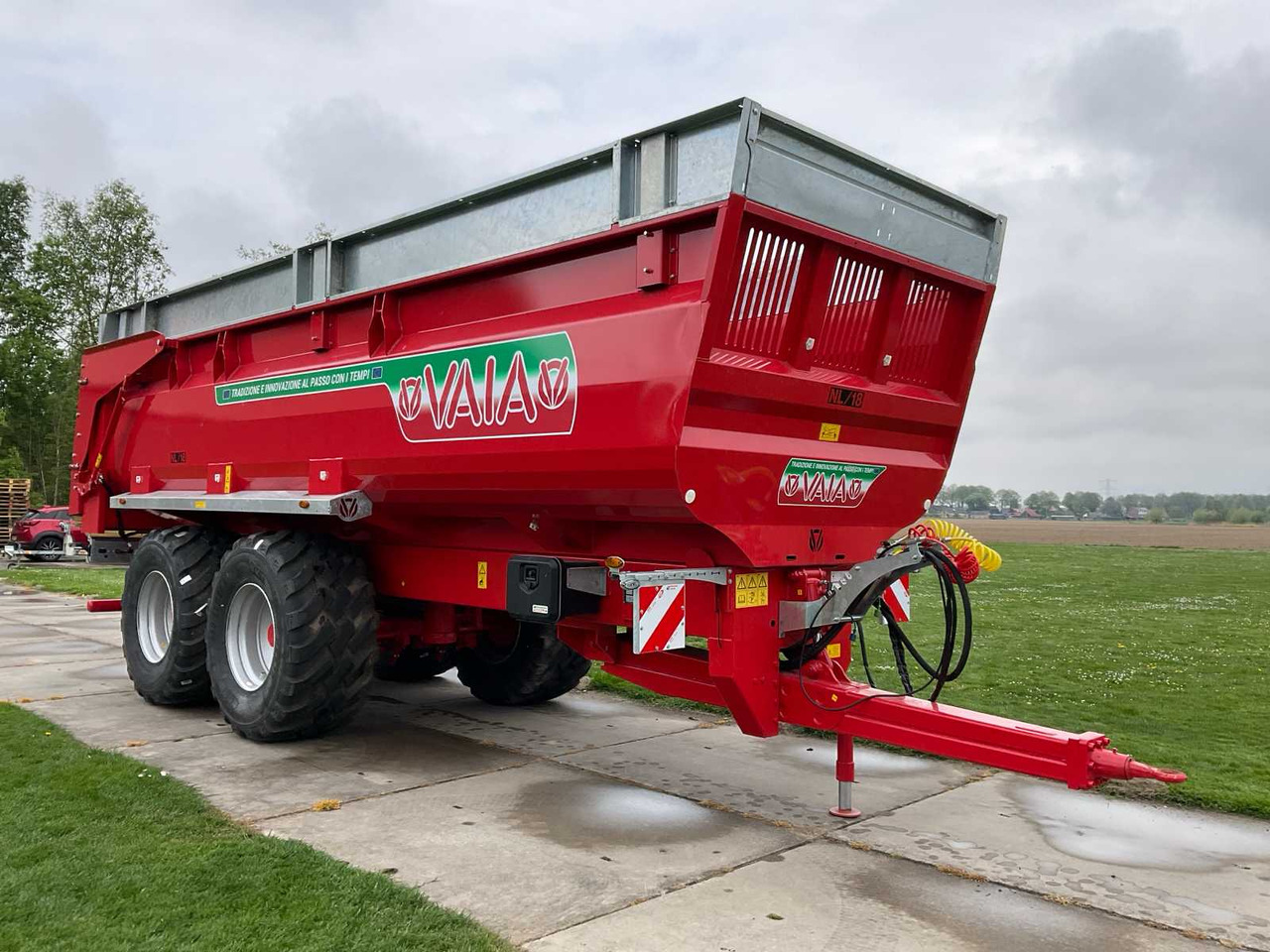 Vaia NL/18 - Trailer jungkit pertanian/ Tempat sampah: gambar 3 Vaia NL/18 - Trailer jungkit pertanian/ Tempat sampah: gambar 3