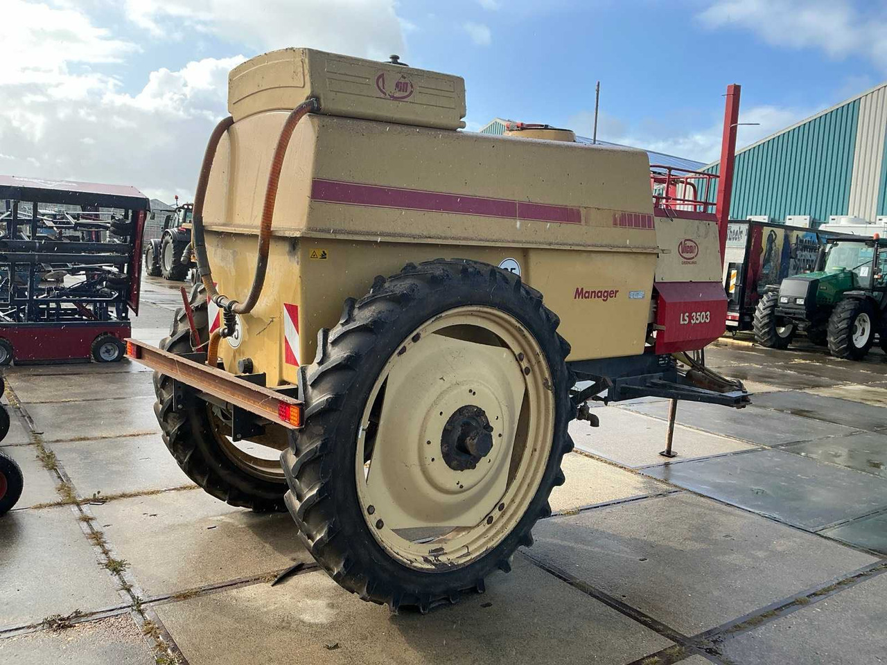 Vicon Greenland LS3503 - Penyebar pupuk: gambar 5 Vicon Greenland LS3503 - Penyebar pupuk: gambar 5