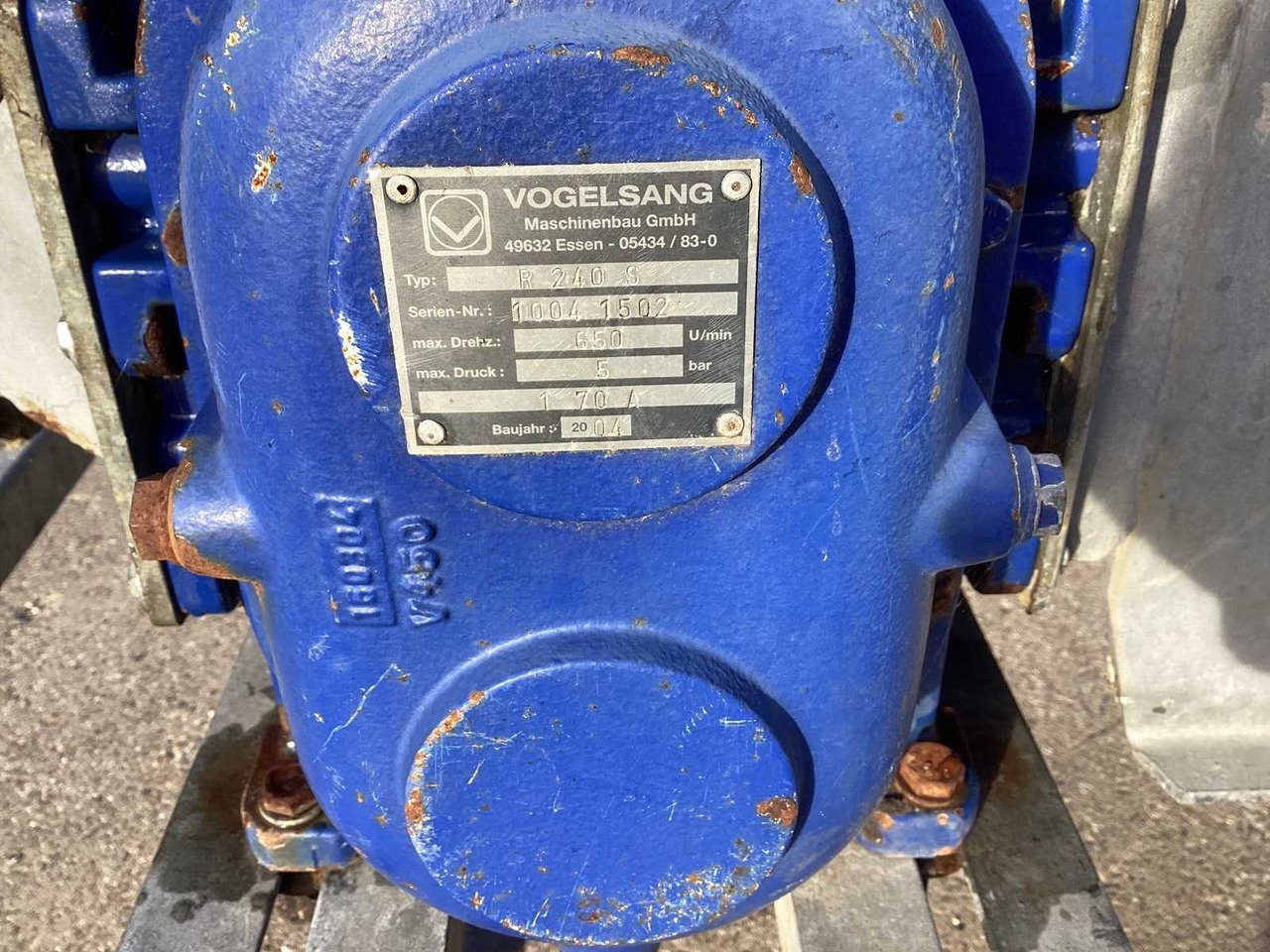 Vogelsang R 240 S - Kapal tanker bubur: gambar 5 Vogelsang R 240 S - Kapal tanker bubur: gambar 5