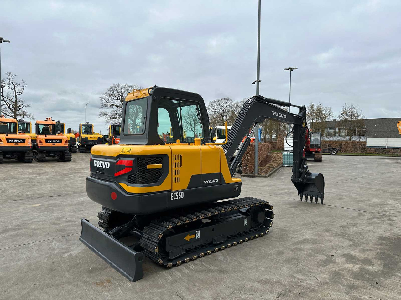 Volvo EC55D - Ekskavator perayap: gambar 4 Volvo EC55D - Ekskavator perayap: gambar 4