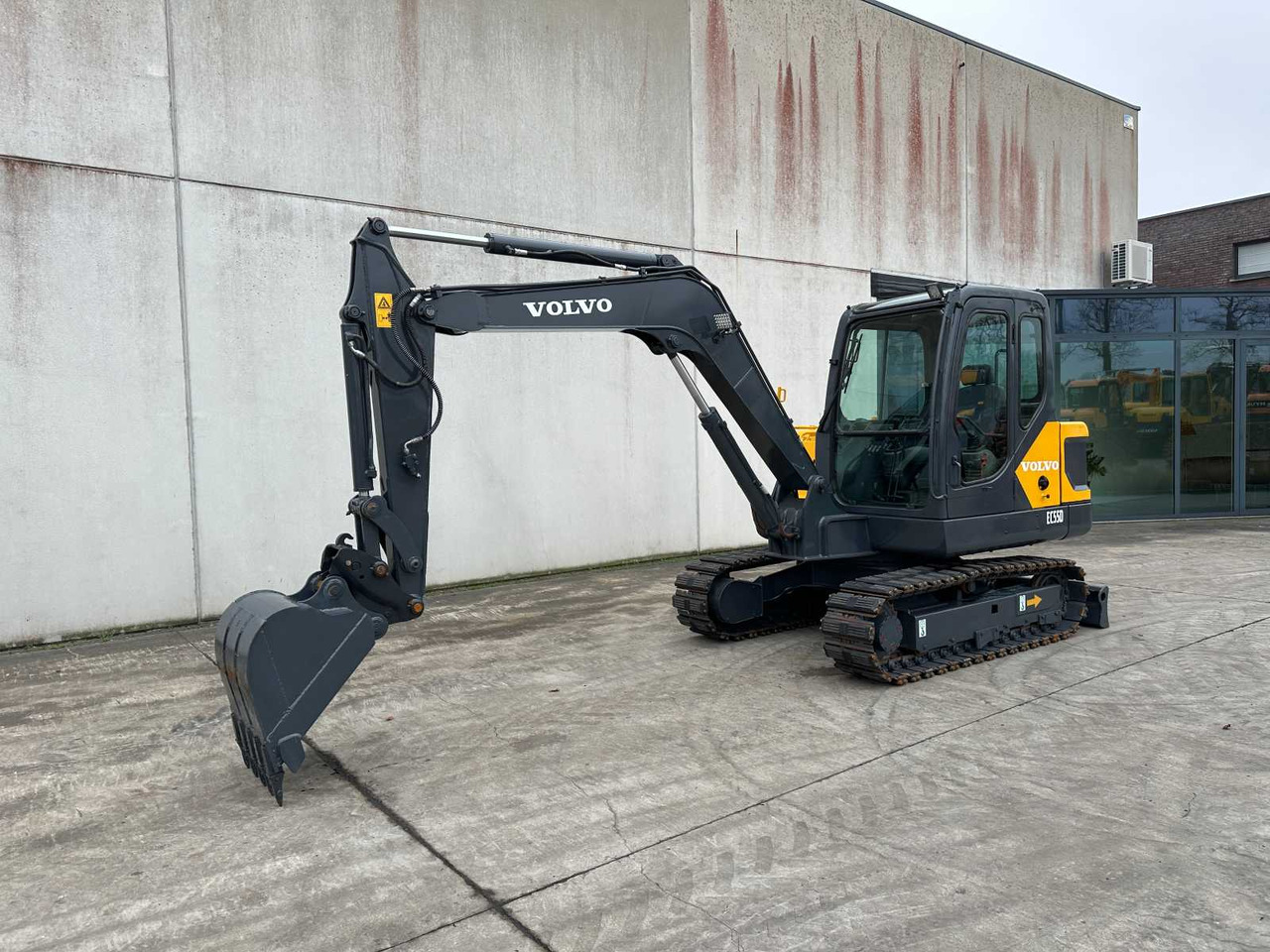 Volvo EC55D - Ekskavator perayap: gambar 1 Volvo EC55D - Ekskavator perayap: gambar 1