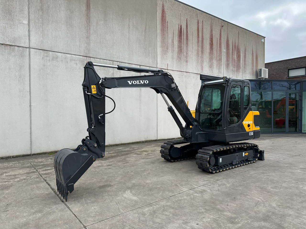 Volvo EC55D - Ekskavator perayap: gambar 1 Volvo EC55D - Ekskavator perayap: gambar 1