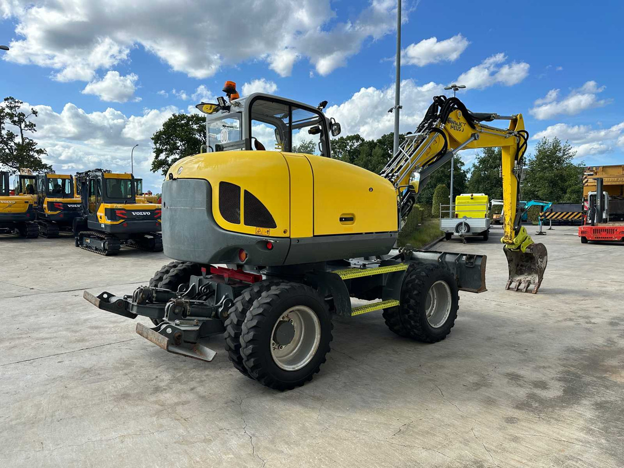 WACKER NEUSON - 2019 - EW100 - WHEELED EXCAVATOR - Ekskavator roda: gambar 4 WACKER NEUSON - 2019 - EW100 - WHEELED EXCAVATOR - Ekskavator roda: gambar 4