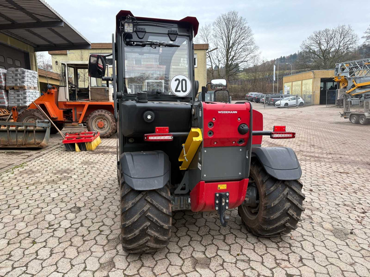 WEIDEMANN T4512 - FORKLIFT - Wheel loader: gambar 4 WEIDEMANN T4512 - FORKLIFT - Wheel loader: gambar 4