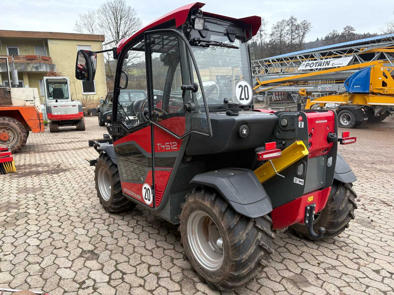 WEIDEMANN T4512 - FORKLIFT - Wheel loader: gambar 3 WEIDEMANN T4512 - FORKLIFT - Wheel loader: gambar 3