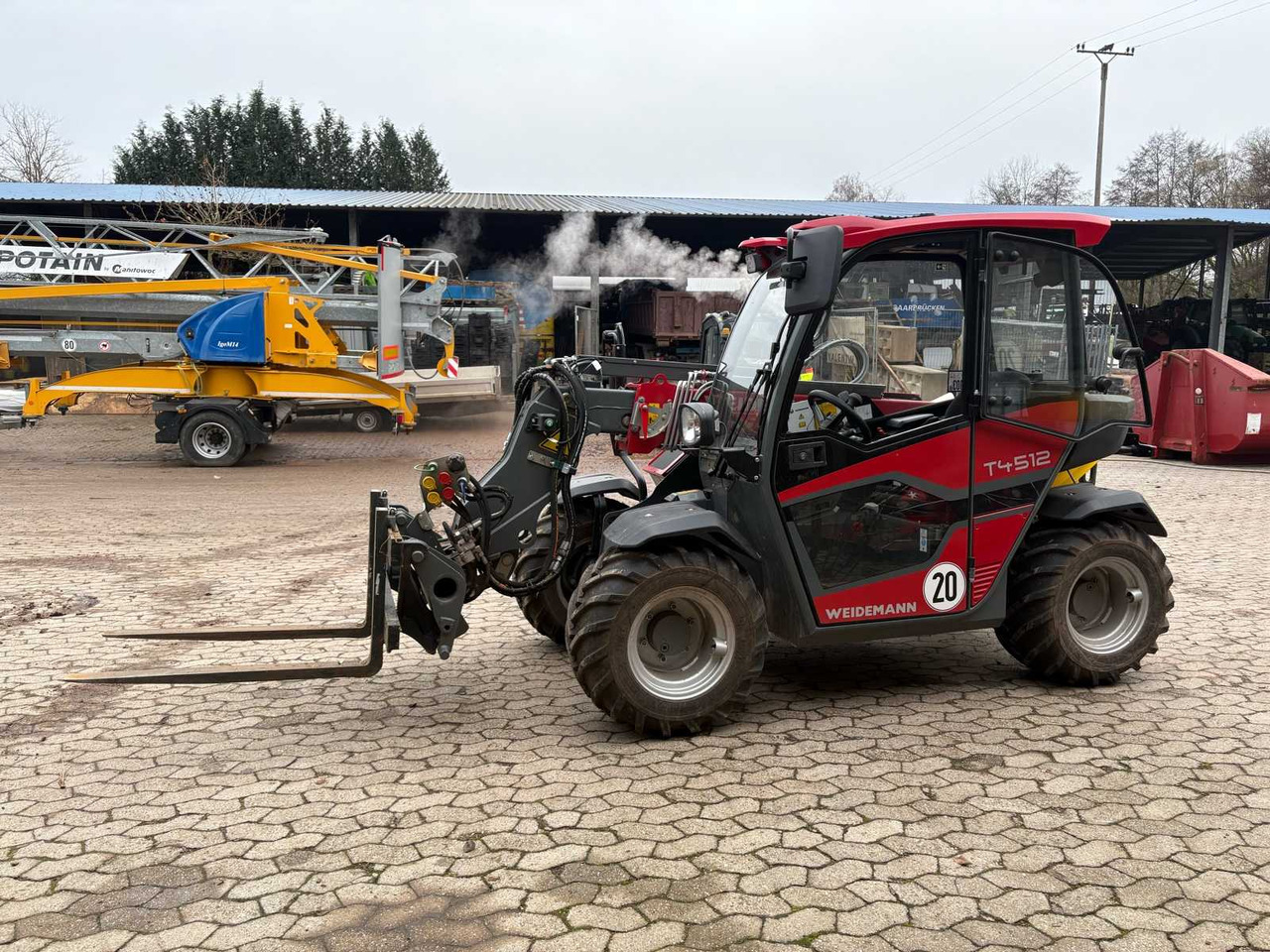 WEIDEMANN T4512 - FORKLIFT - Wheel loader: gambar 2 WEIDEMANN T4512 - FORKLIFT - Wheel loader: gambar 2