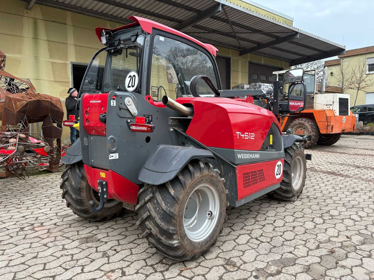 WEIDEMANN T4512 - FORKLIFT - Wheel loader: gambar 5 WEIDEMANN T4512 - FORKLIFT - Wheel loader: gambar 5