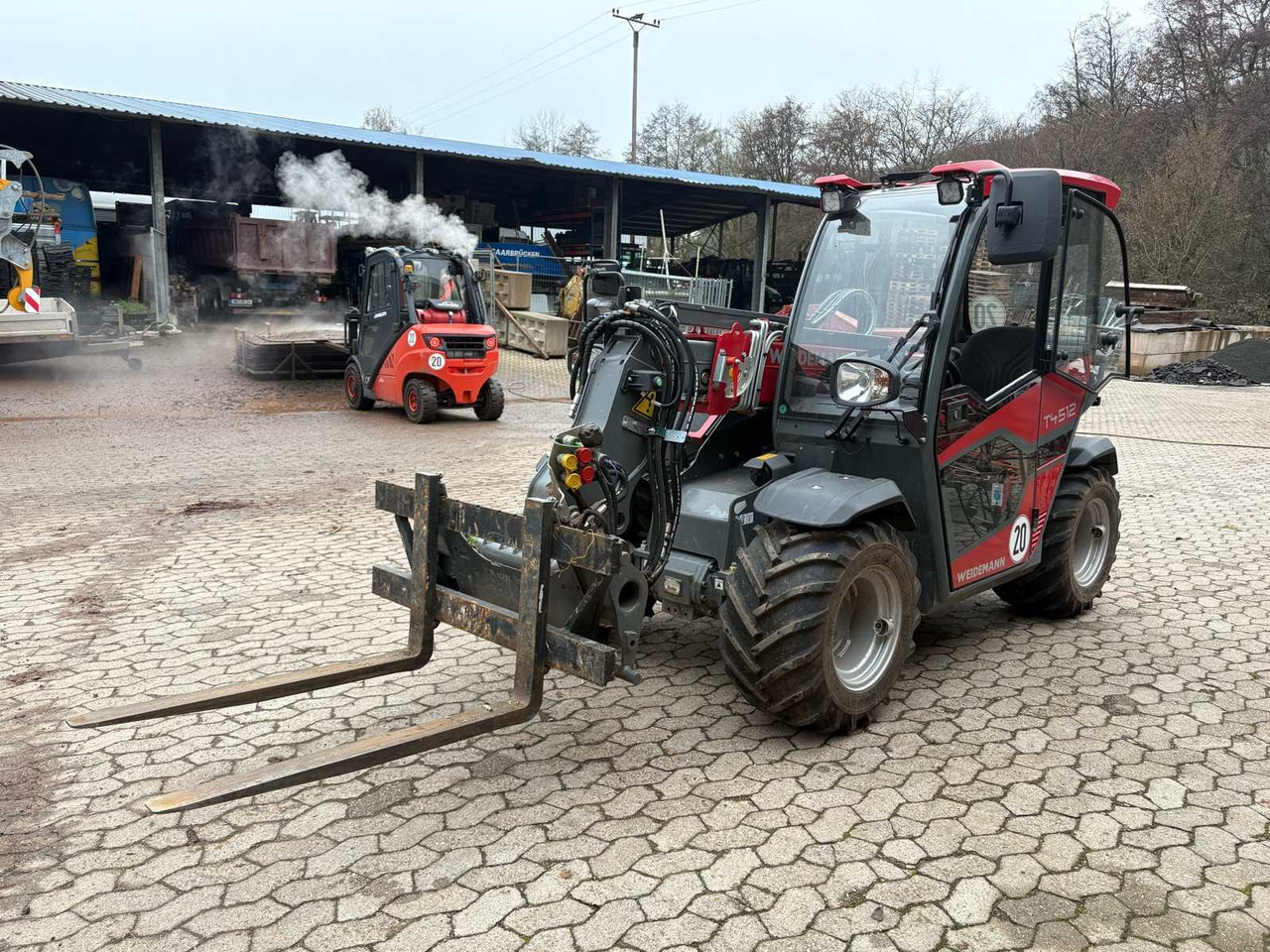 WEIDEMANN T4512 - FORKLIFT - Wheel loader: gambar 1 WEIDEMANN T4512 - FORKLIFT - Wheel loader: gambar 1