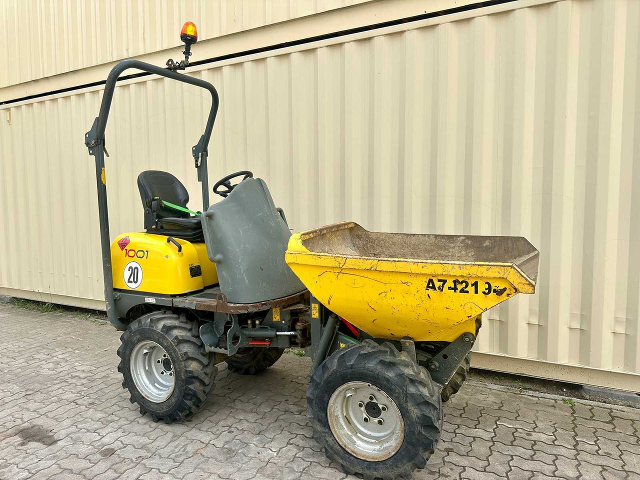 Wacker Neuson 1001 Hochkipper - Tempat sampah: gambar 5 Wacker Neuson 1001 Hochkipper - Tempat sampah: gambar 5