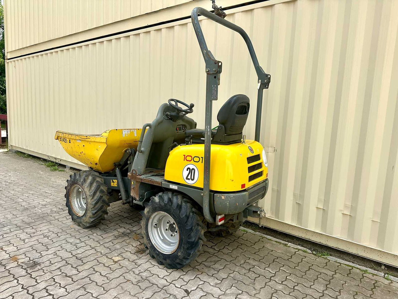 Wacker Neuson 1001 Hochkipper - Tempat sampah: gambar 4 Wacker Neuson 1001 Hochkipper - Tempat sampah: gambar 4