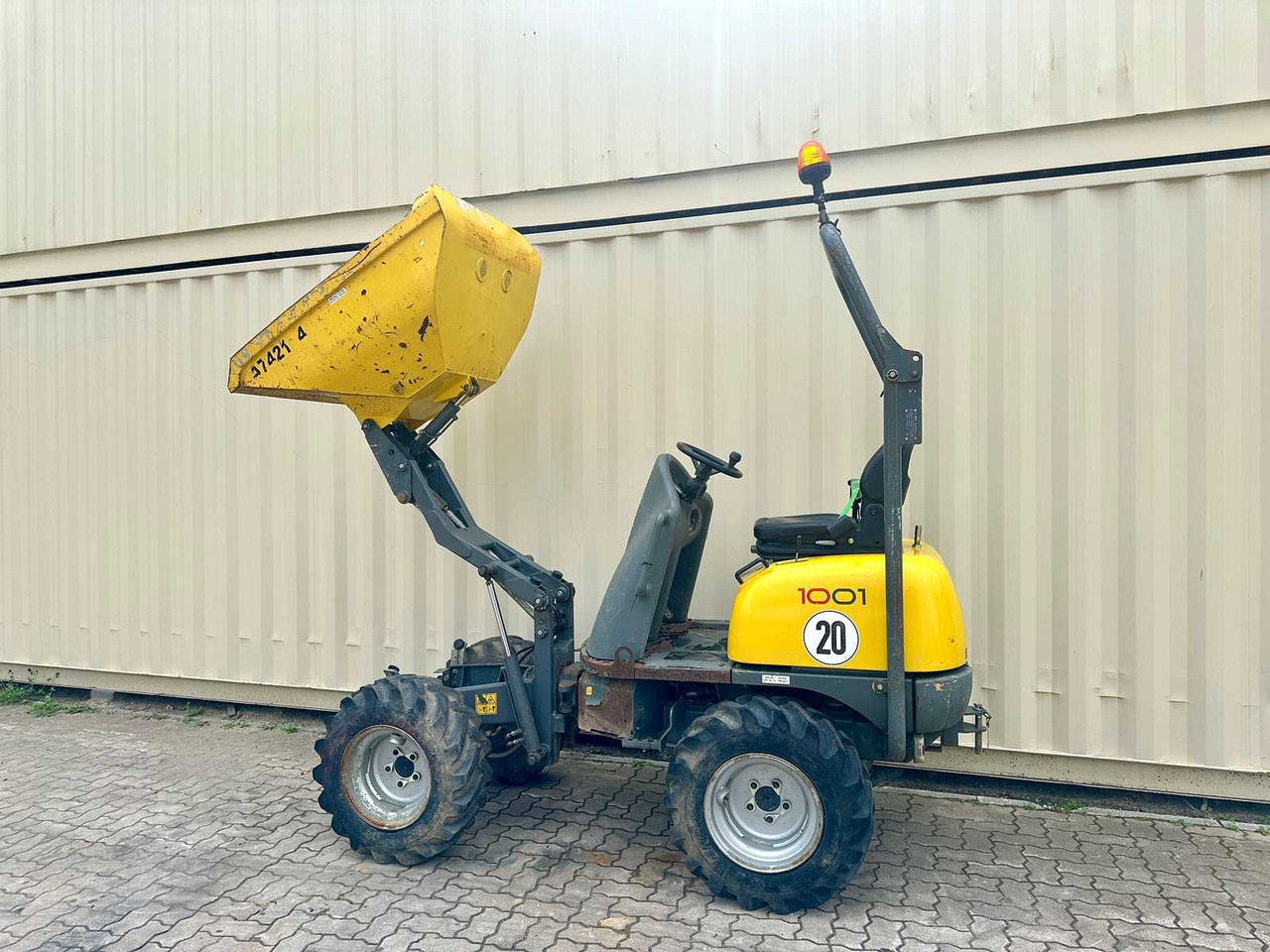 Wacker Neuson 1001 Hochkipper - Tempat sampah: gambar 2 Wacker Neuson 1001 Hochkipper - Tempat sampah: gambar 2