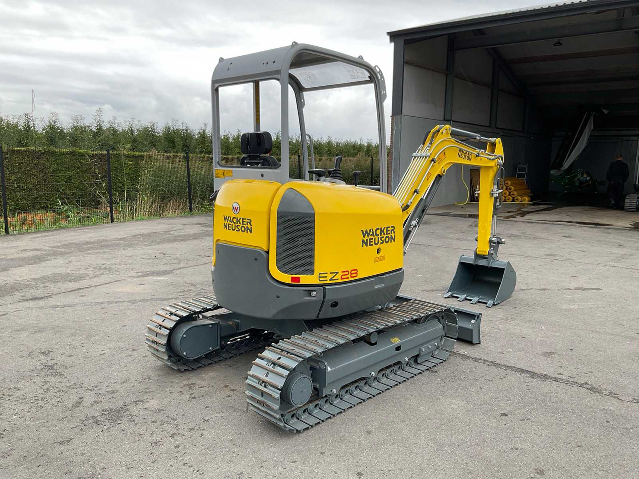 Wacker Neuson EZ28 - Ekskavator perayap: gambar 4 Wacker Neuson EZ28 - Ekskavator perayap: gambar 4