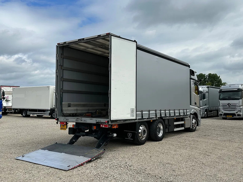 Mercedes-Benz Actros ACTROS 2545LL EURO6. 2021. Schuifzeil Bakwagen met Laadklep. - Truk dengan terpal samping: gambar 4 Mercedes-Benz Actros ACTROS 2545LL EURO6. 2021. Schuifzeil Bakwagen met Laadklep. - Truk dengan terpal samping: gambar 4