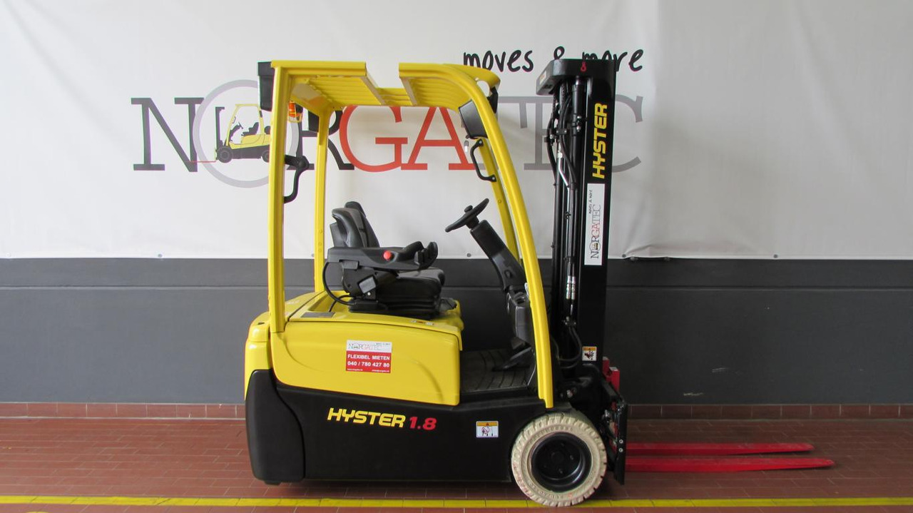 Hyster J1.8 XNT (MWB) - Forklift listrik: gambar 1 Hyster J1.8 XNT (MWB) - Forklift listrik: gambar 1