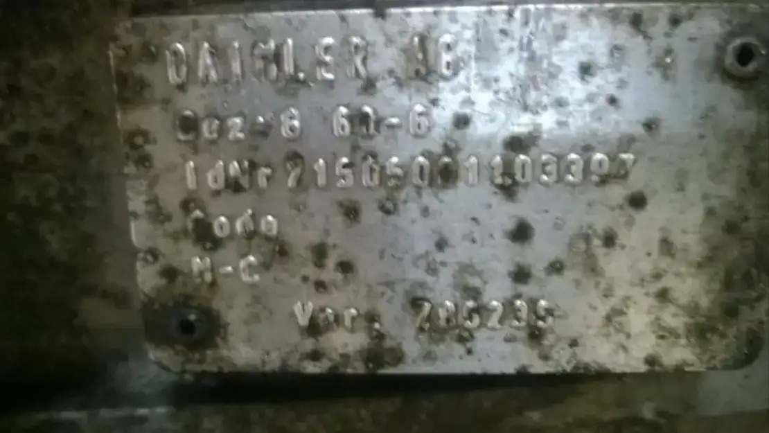 Mercedes-Benz Versnellingsbakbak G6-60 - Gearbox dan bagiannya untuk Truk: gambar 3 Mercedes-Benz Versnellingsbakbak G6-60 - Gearbox dan bagiannya untuk Truk: gambar 3