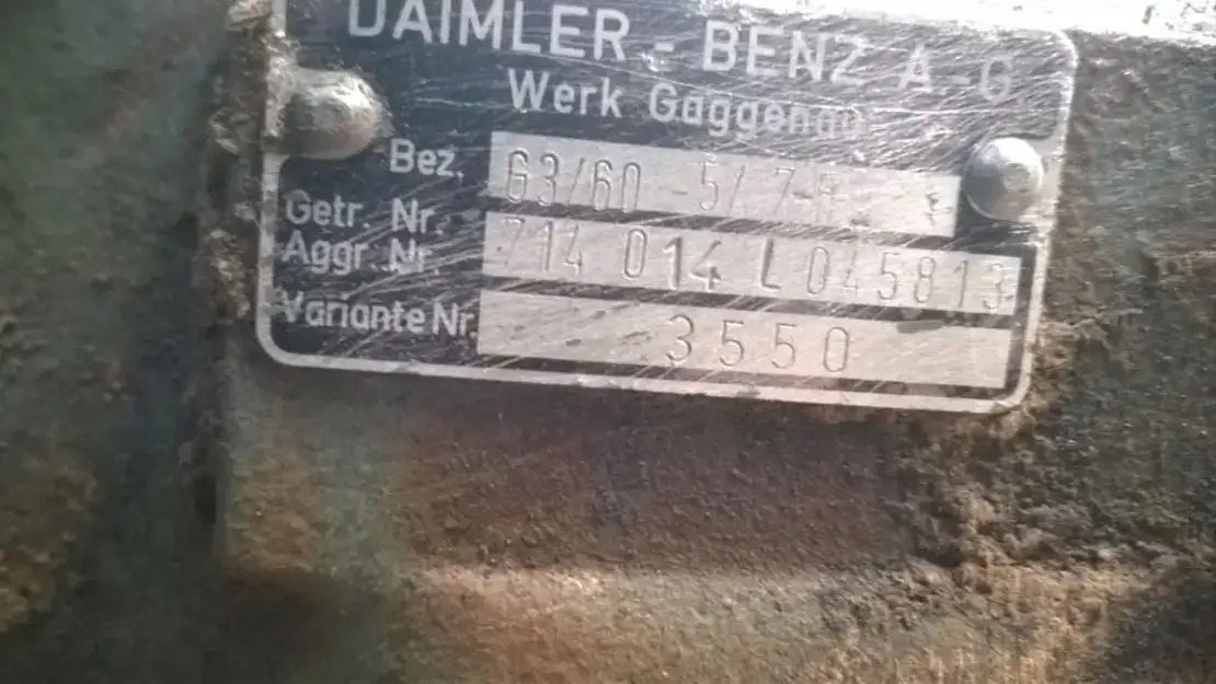 Mercedes-Benz versnellingsbak G3/60-5/7.5 - Gearbox dan bagiannya untuk Truk: gambar 3 Mercedes-Benz versnellingsbak G3/60-5/7.5 - Gearbox dan bagiannya untuk Truk: gambar 3