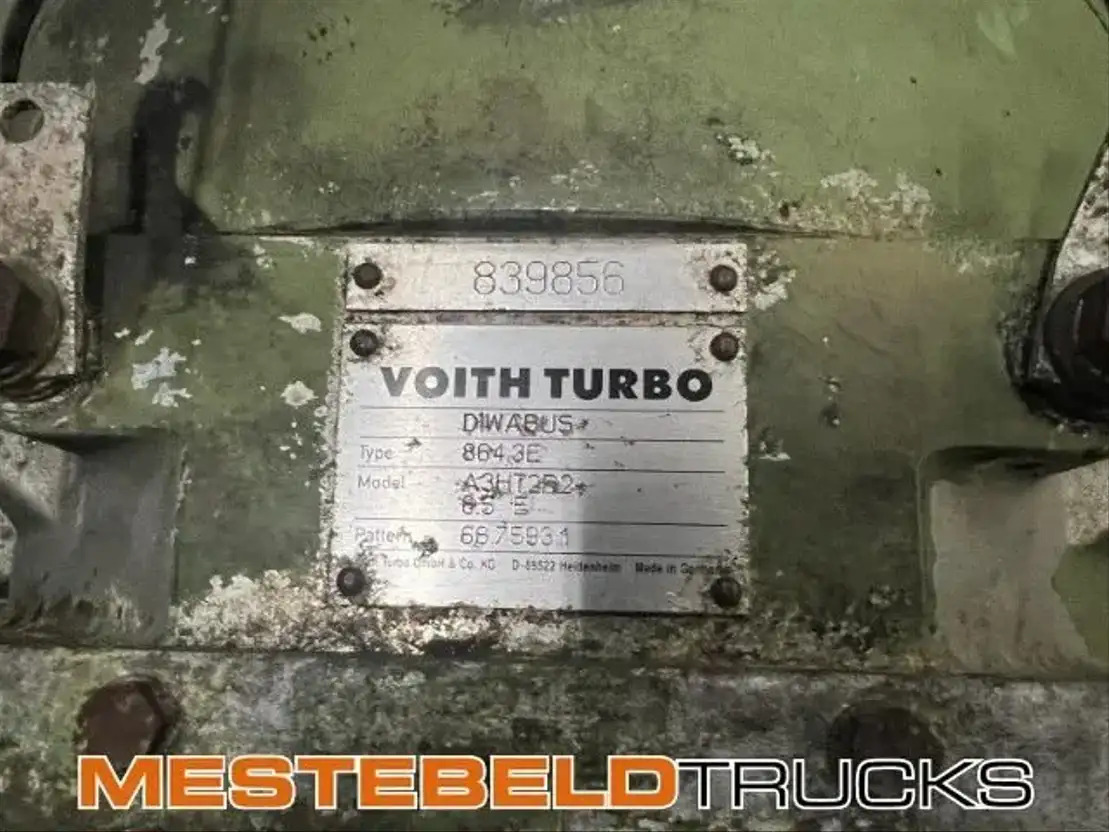 Voith Voith 864.3E automaatbak - Gearbox dan bagiannya untuk Truk: gambar 2 Voith Voith 864.3E automaatbak - Gearbox dan bagiannya untuk Truk: gambar 2