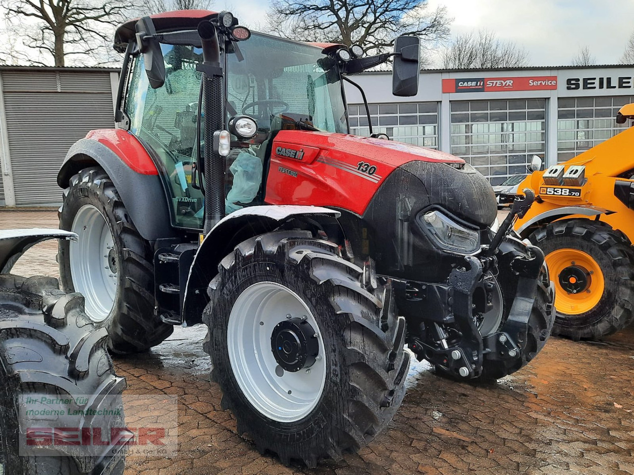 Traktor baru Case IH Vestrum 130 CVX: gambar 1