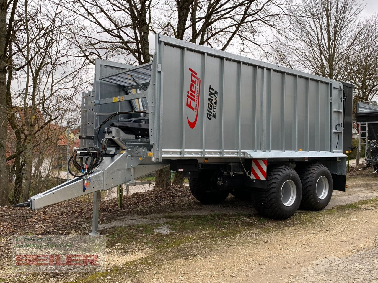 Fliegl ASW 271 C FOX Lenkachse 22,5" 35m³ - Keranjang pemuatan sendiri: gambar 1 Fliegl ASW 271 C FOX Lenkachse 22,5" 35m³ - Keranjang pemuatan sendiri: gambar 1