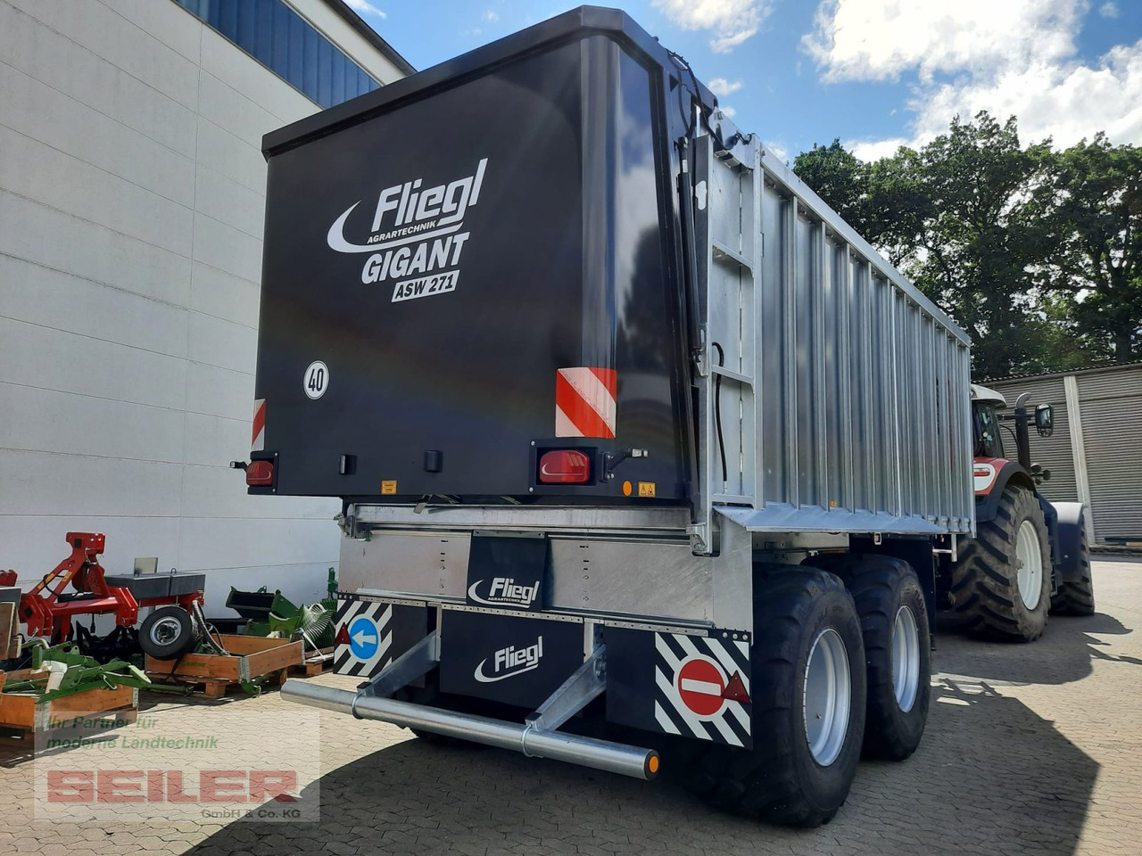 Fliegl ASW 271 C FOX Lenkachse 26,5" 35m³ - Keranjang pemuatan sendiri: gambar 5 Fliegl ASW 271 C FOX Lenkachse 26,5" 35m³ - Keranjang pemuatan sendiri: gambar 5