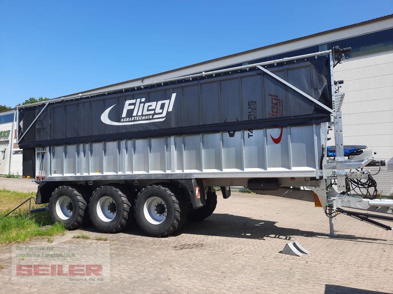 Fliegl ASW 391 TAURUS FOX 50m³ ZWL + Top Lift Light - Keranjang pemuatan sendiri: gambar 1 Fliegl ASW 391 TAURUS FOX 50m³ ZWL + Top Lift Light - Keranjang pemuatan sendiri: gambar 1