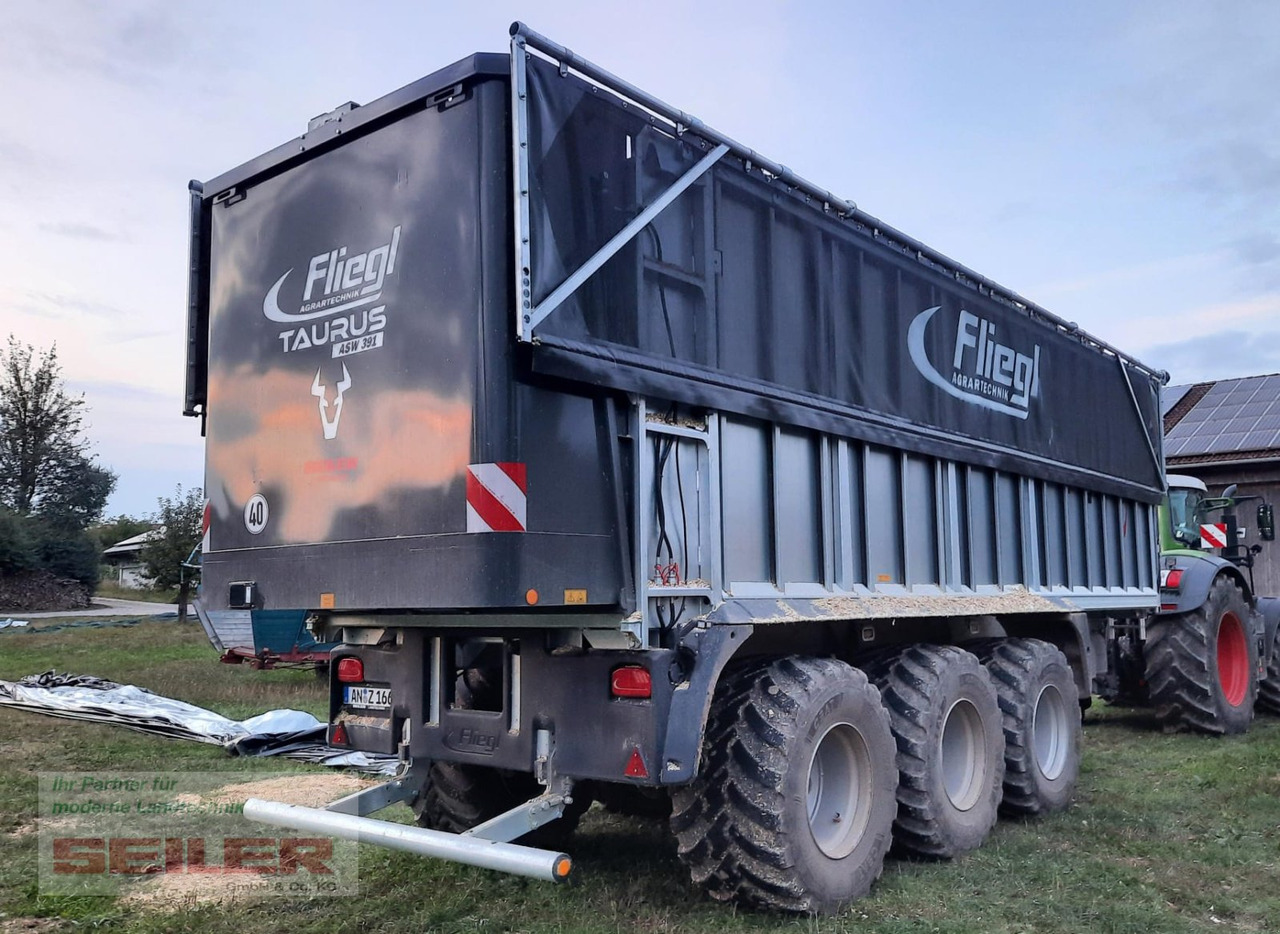 Fliegl ASW 391 TAURUS FOX 50m³ + elektr. ZWL + ISOBUS + Top Lift Light - Keranjang pemuatan sendiri: gambar 1 Fliegl ASW 391 TAURUS FOX 50m³ + elektr. ZWL + ISOBUS + Top Lift Light - Keranjang pemuatan sendiri: gambar 1